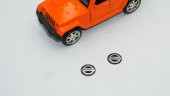 Nissan Oto Anahtar 3M Metal Alaşım Logo 2Li Set - 3