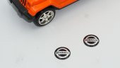 Nissan Oto Anahtar 3M Metal Alaşım Logo 2Li Set - 4