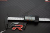 Seat FR Bagaj Krom Metal 3M 3D Yazı Logo Orjinal ürün - 3