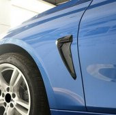 Bmw X Drive Shark Yan Çamurluk 3M Hava Akış Air Flow Set - 9