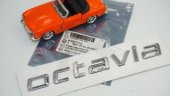 Skoda Octavia 2007-2017 Yeni Nesil Bagaj Krom ABS 3M 3D Yazı Logo - 9