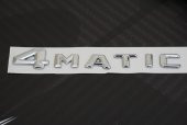 4 Matic Bagaj Krom Metal 3M 3D Yazı Logo - 3