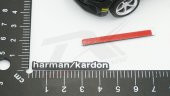 Harman Kordon Hoparlör Krom Metal 3M Logo Amblem 2 Li Set - 6