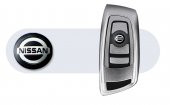 Nissan Oto Anahtar 3M Metal Alaşım Logo 2Li Set - 9