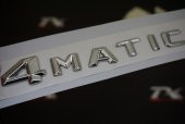 4 Matic Bagaj Krom Metal 3M 3D Yazı Logo - 1