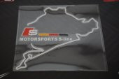 Audi S Line Nurburgring Map Depo Kapağı Sticker - 3