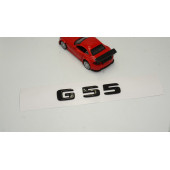 G55 Bagaj Parlak Siyah ABS 3M 3D Yazı Logo - 2
