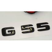 G55 Bagaj Parlak Siyah ABS 3M 3D Yazı Logo - 3