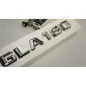 GLA180 Bagaj Krom Metal 3M 3D Yazı Logo - 1