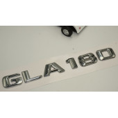 GLA180 Bagaj Krom Metal 3M 3D Yazı Logo - 3