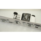 GLA180 Bagaj Krom Metal 3M 3D Yazı Logo - 4