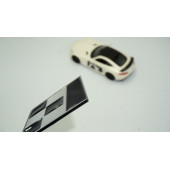 DK Seat Cupra Leon İbiza Altea Gri Siyah Metal 3M 3D Logo Amblem - 1