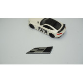 DK Seat Cupra Leon İbiza Altea Gri Siyah Metal 3M 3D Logo Amblem - 2