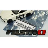 DK Nissan Nismo Siyah Kırmızı Ön Panjur Logo Arma Amblem - 6