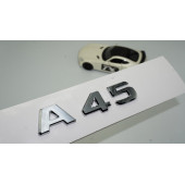 DK Benz A45 Bagaj Krom ABS 3M 3D Yazı Logo - 1