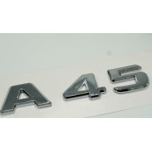 DK Benz A45 Bagaj Krom ABS 3M 3D Yazı Logo - 3