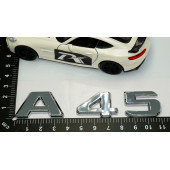 DK Benz A45 Bagaj Krom ABS 3M 3D Yazı Logo - 4