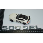 DK Tuning 500 SEL Bagaj Krom ABS 3M 3D Yazı Logo Benz İle Uyumlu - 4