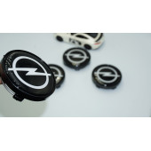 DK Tuning Opel Siyah Jant Göbeği Kapak Seti 60mm - 1