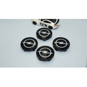 DK Tuning Opel Siyah Jant Göbeği Kapak Seti 60mm - 2