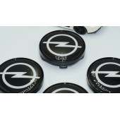 DK Tuning Opel Siyah Jant Göbeği Kapak Seti 60mm - 3