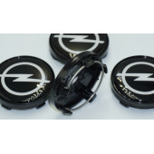DK Tuning Opel Siyah Jant Göbeği Kapak Seti 60mm - 4