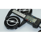 DK Tuning Opel Siyah Jant Göbeği Kapak Seti 60mm - 5