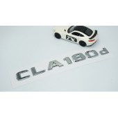 DK Tuning Benz CLA 180d Bagaj Krom ABS 3M 3D Yazı Logo - 2