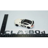 DK Tuning Benz CLA 180d Bagaj Krom ABS 3M 3D Yazı Logo - 4