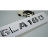 DK Tuning GLA 180 Bagaj Krom ABS 3M 3D Yazı Logo Benz İle Uyumlu - 1