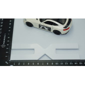 DK Tuning Yeni Nesil Bagaj 3M 3D Beyaz Yazı Logo Dacia İle Uyumlu - 3
