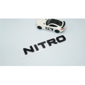 DK Tuning Dodge Nitro Bagaj Siyah ABS 3M 3D Yazı Logo Amblem thumbnail 2