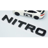 DK Tuning Dodge Nitro Bagaj Siyah ABS 3M 3D Yazı Logo Amblem thumbnail 3