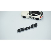 DK Tuning Golf MK2 MK3 Bagaj Gri Siyah Yazı Logo Volkswagen İle Uyumlu - 2