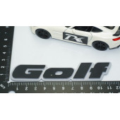 DK Tuning Golf MK2 MK3 Bagaj Gri Siyah Yazı Logo Volkswagen İle Uyumlu - 4