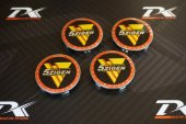 5 Zigen Racing Jant Göbek Kapağı Seti 68mm - 2