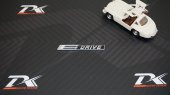 Bmw E Drive Krom Metal Bagaj Logo 3M 3D Orjinal Ürün - 2