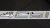 Bmw 425İ Bagaj Krom Metal 3M 3D Yazı Logo - 4