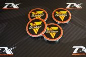 5 Zigen Racing Jant Göbek Kapağı Seti 68mm - 4