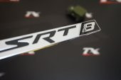 Jeep Grand Cherokee SRT 8 Krom Metal Bagaj 3M 3D Logo - 1