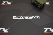 Jeep Grand Cherokee SRT 8 Krom Metal Bagaj 3M 3D Logo - 3
