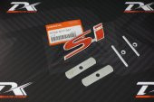 Honda Sİ Logo Ön Panjur Vidalı Krom Metal Amblem - 4