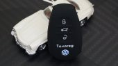 Volkswagen VW Touareg Logolu 5 Buton 1.Kalite Silikon Anahtar Kıl - 5