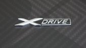Bmw X Drive Krom Metal Bagaj Logo 3M 3D Orjinal Ürün - 5