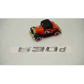 Bmw 530d Bagaj Krom Metal 3M 3D Yazı Logo - 2