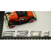 Bmw 530d Bagaj Krom Metal 3M 3D Yazı Logo - 6