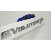 Mitsubishi Lancer Evolation X 3M 3D Bagaj Yazı Logo Amblem - 1