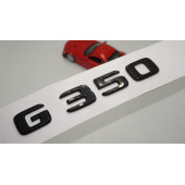 G 350 Bagaj Parlak Siyah ABS 3M 3D Yazı Logo - 1