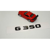 G 350 Bagaj Parlak Siyah ABS 3M 3D Yazı Logo - 2