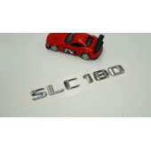SLC180 Bagaj Krom Metal 3M 3D Yazı Logo - 2